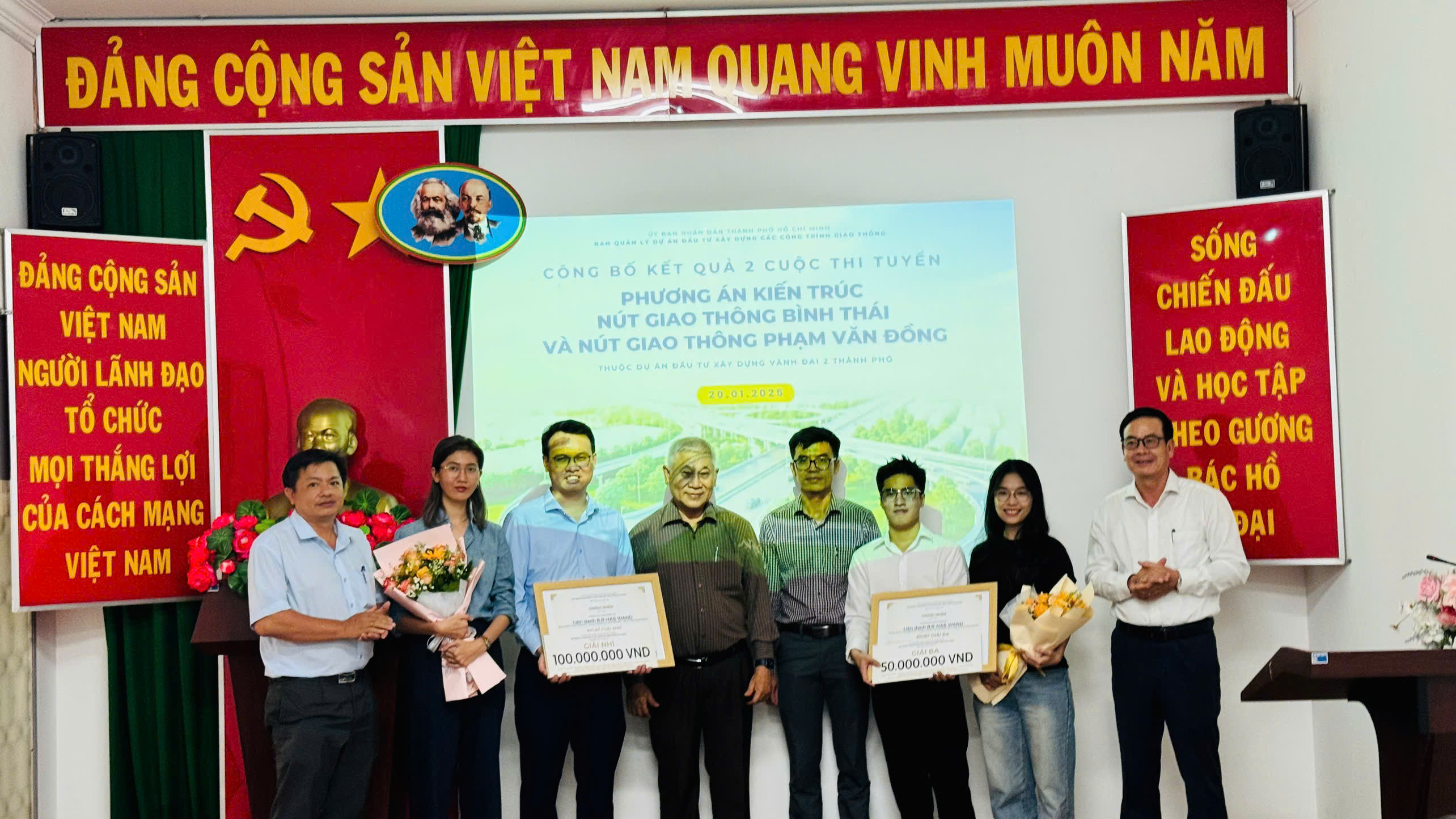 THÔNG BÁO KẾT QUẢ: Thi tuyển Nút giao thông Vành đai 2 – Phạm Văn Đồng