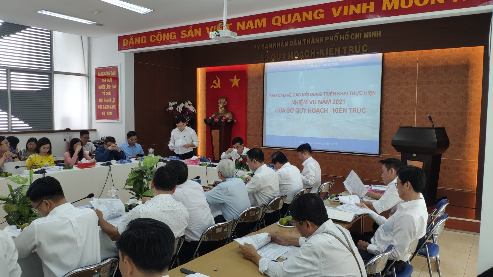 Báo cáo về các nội dung triển khai thực hiện nhiệm vụ năm 2021 của SQHKT