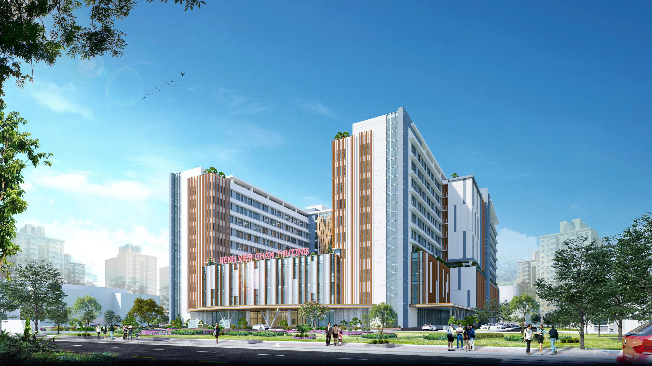 CÔNG BỐ KẾT QUẢ THI TUYỂN PHƯƠNG ÁN KIẾN TRÚC DỰ ÁN XÂY DỰNG MỚI BỆNH VIỆN CHẤN THƯƠNG