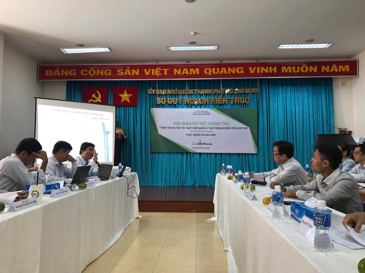 Hội nghị sơ kết Công tác “Thiết kế đô thị” và “Quy chế quản lý quy hoạch Kiến trúc đô thị” tại TPHCM - Thực trạng và giải pháp