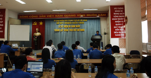 Đoàn thanh niên Sở Quy hoạch - Kiến trúc đăng ký 5 công trình thanh niên