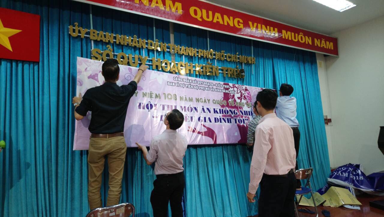 Chuẩn bị chào mừng ngày Quốc tế Phụ nữ 8-3