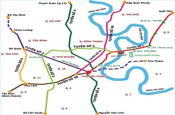 Tuyến Metro số 5 đã được hoàn thành và sẽ chính thức hoạt động trong thời gian tới. Đi tàu điện ngầm sẽ là trải nghiệm thú vị giúp bạn tiết kiệm thời gian và di chuyển một cách tiện lợi.