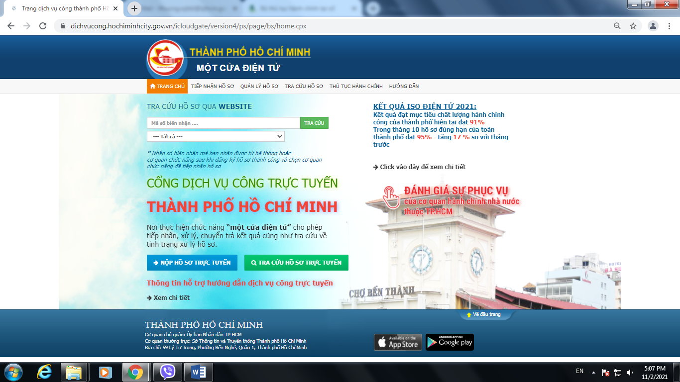 Hướng dẫn nộp hồ sơ Cung cấp thông tin về quy hoạch xây đựng đến Sở Quy hoạch - Kiến trúc qua dịch vụ công trực tuyến mức độ 4