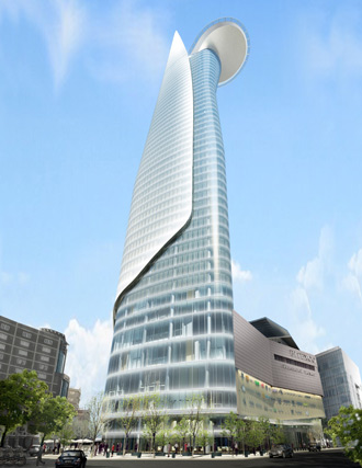 Tòa nhà hình búp sen cao nhất Sài Gòn
