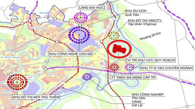 Xây dựng đường nối Khu công nghệ cao với Công viên khoa học và công nghệ thành phố