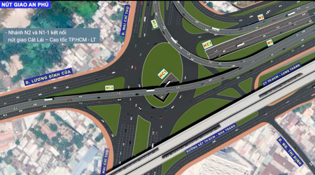 THÔNG BÁO Thi tuyển “Phương án thiết kế kiến trúc Nút giao thông An Phú, Thành phố Thủ Đức”