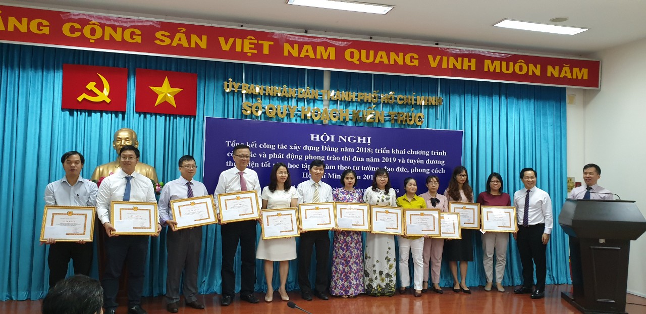 Công tác xây dựng Đảng năm 2018 tại Đảng bộ Sở Quy hoạch – Kiến trúc có sự chuyển biến mạnh mẽ