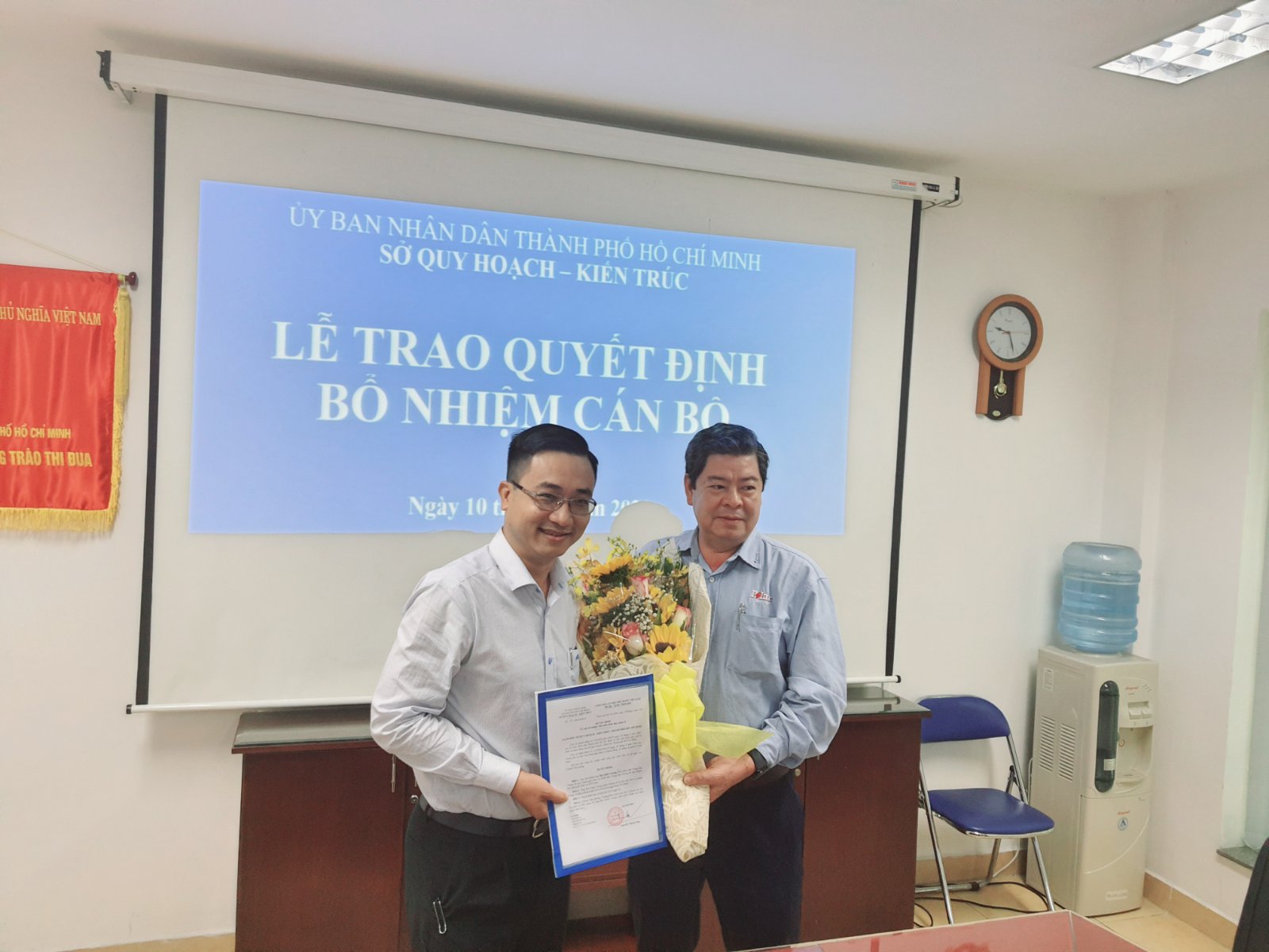 Lễ trao quyết định bổ nhiệm viên chức lãnh đạo, quản lý