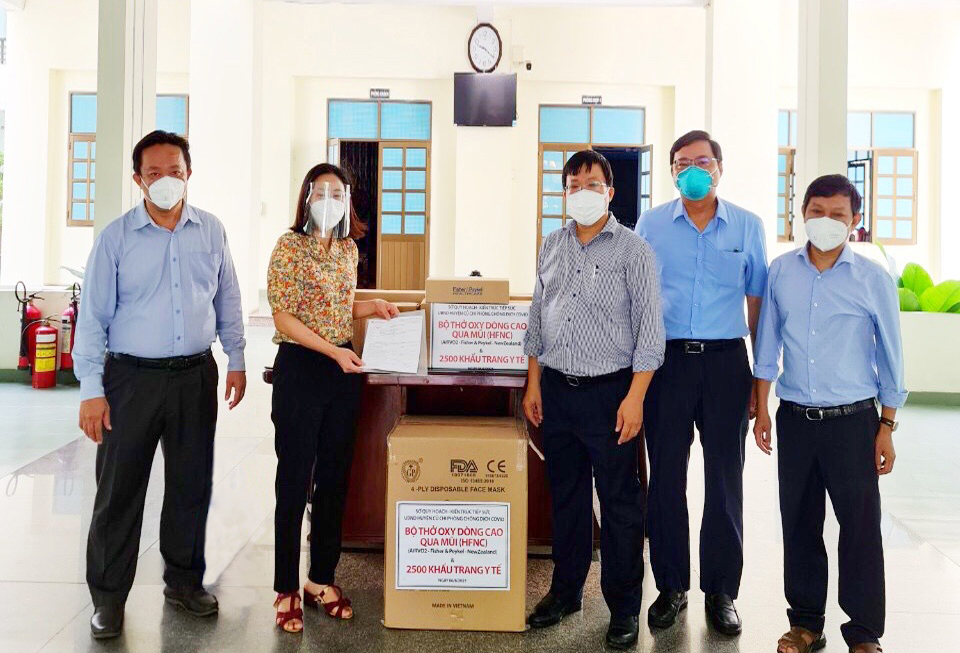 Sở Quy hoạch – Kiến trúc tiếp sức UBND huyện Củ Chi phòng chống dịch COVID-19