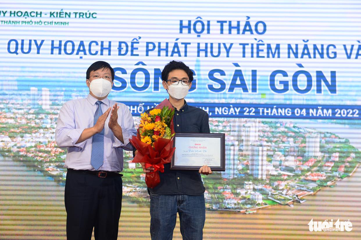 Trao giải cuộc thi Hiến kế phát triển sông Sài Gòn