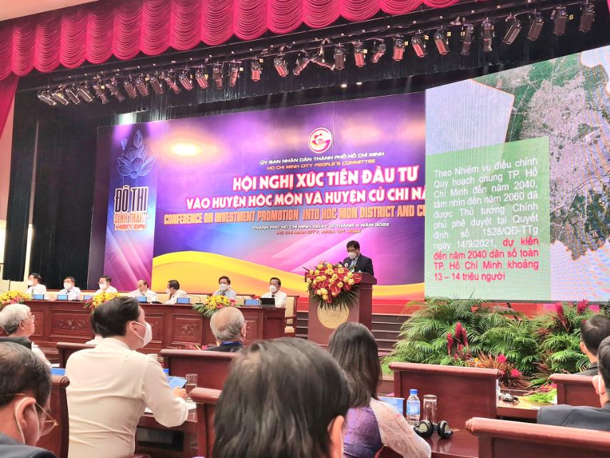 ĐỊNH HƯỚNG PHÁT TRIỂN HUYỆN HÓC MÔN VÀ CỦ CHI TRONG QUY HOẠCH CHUNG TP.HCM 