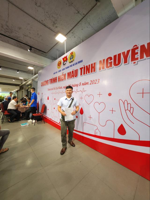 Công đoàn - Đoàn Thanh niên Sở QHKT tham gia Hiến máu tình nguyện năm 2023