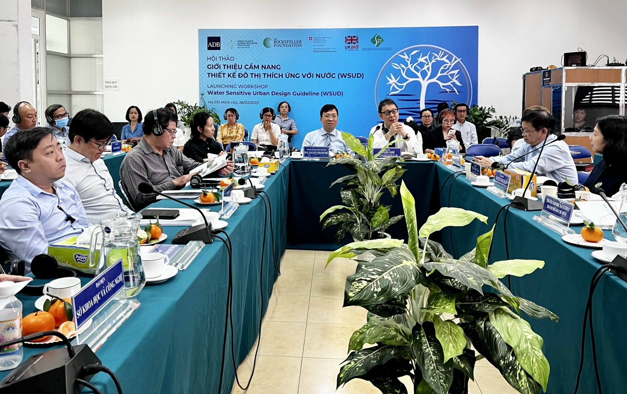 Hội thảo “Giới thiệu Cẩm nang Thiết kế đô thị thích ứng với nước (WSUD)”