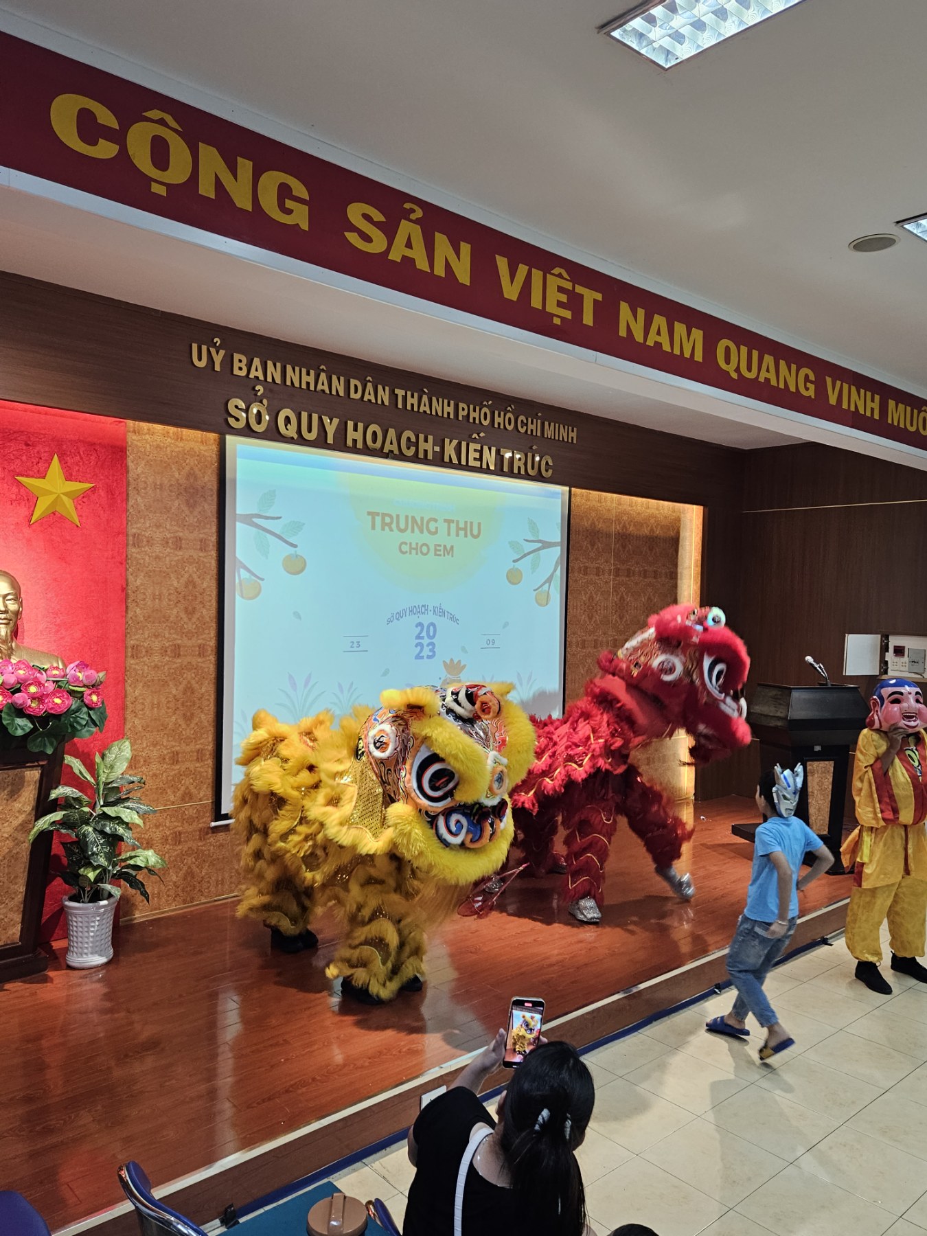 Chương trình "Trung thu cho em" tại Sở Quy hoạch - Kiến trúc