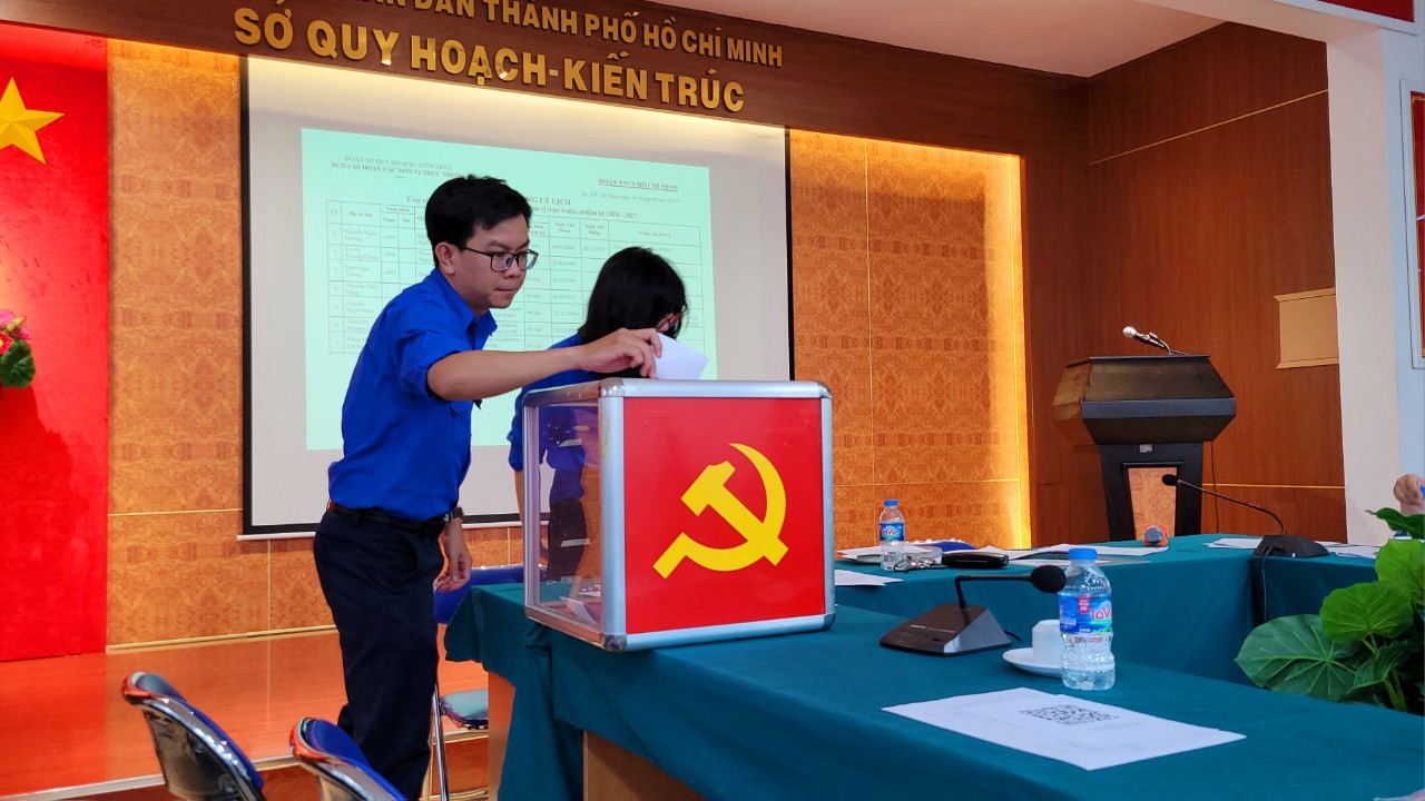 CHÚC MỪNG ĐẠI HỘI CHI ĐOÀN BỘ PHẬN THUỘC ĐOÀN SỞ QUY HOẠCH - KIẾN TRÚC THÀNH