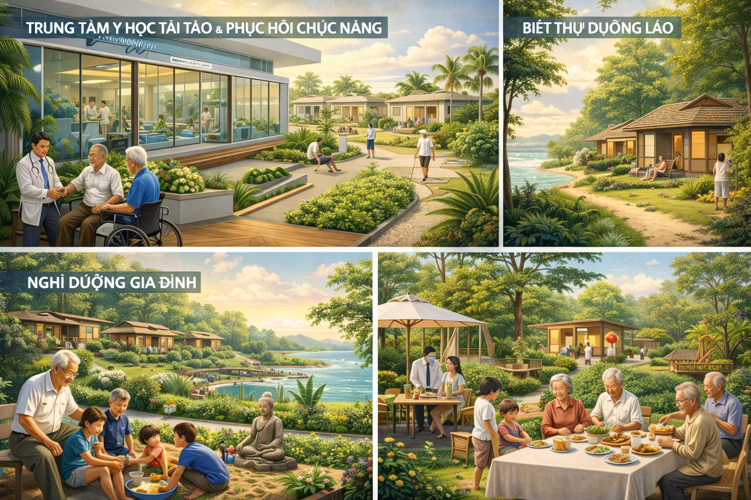 CHIẾN LƯỢC QUY HOẠCH KHÔNG GIAN VÀ PHÁT TRIỂN HỆ THỐNG HẠ TẦNG AN SINH XÃ HỘI CHO NGƯỜI CAO TUỔI TRONG CẤU TRÚC SIÊU ĐÔ THỊ ĐA TRUNG TÂM