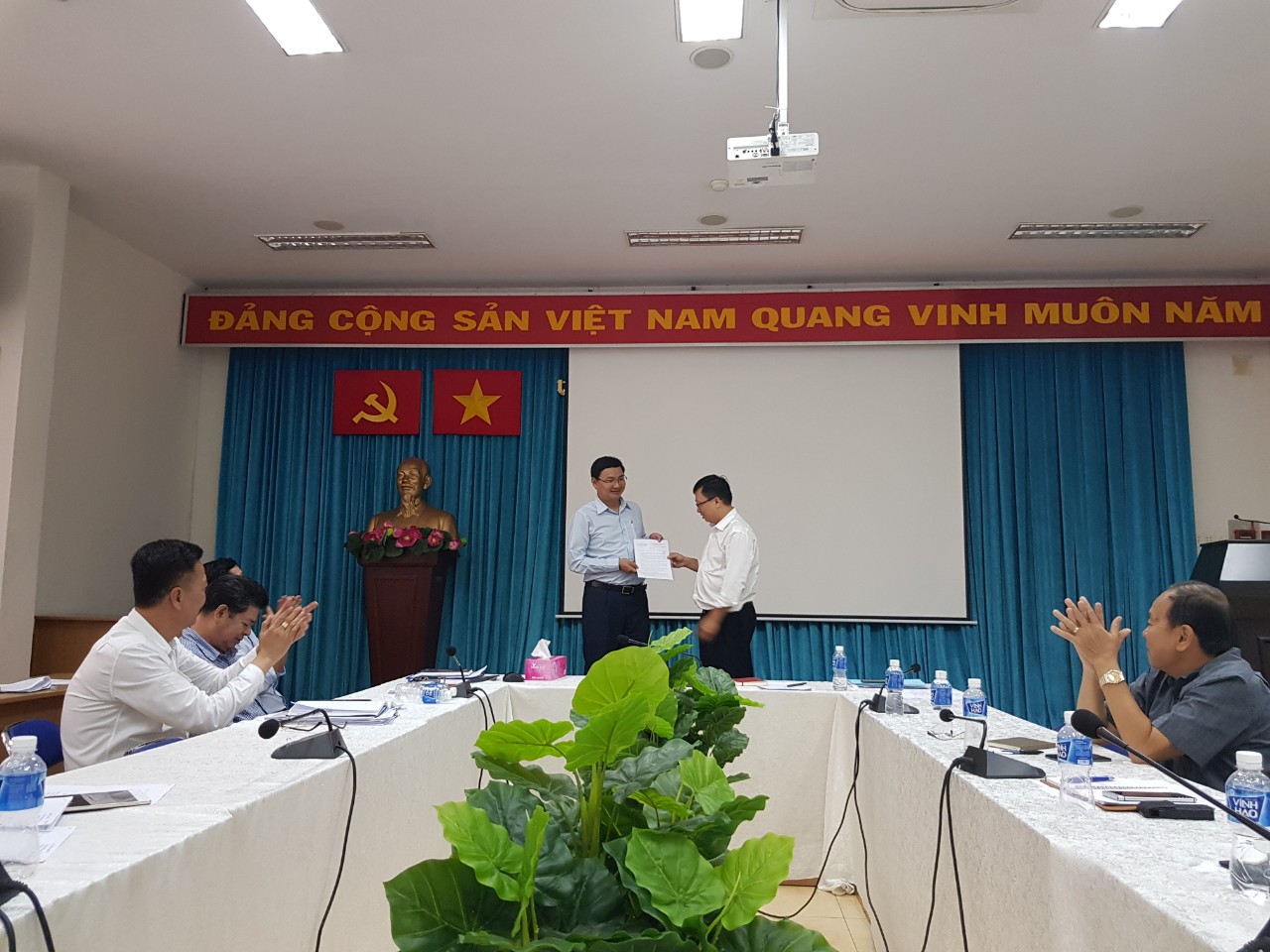 Ông Phan Ngọc Phúc nhận quyết định bổ nhiệm Chánh Thanh Tra Sở Quy hoạch - Kiến trúc