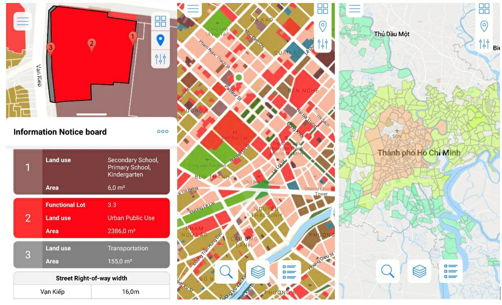 Hướng dẫn sử dụng app TTQH TP.HCM