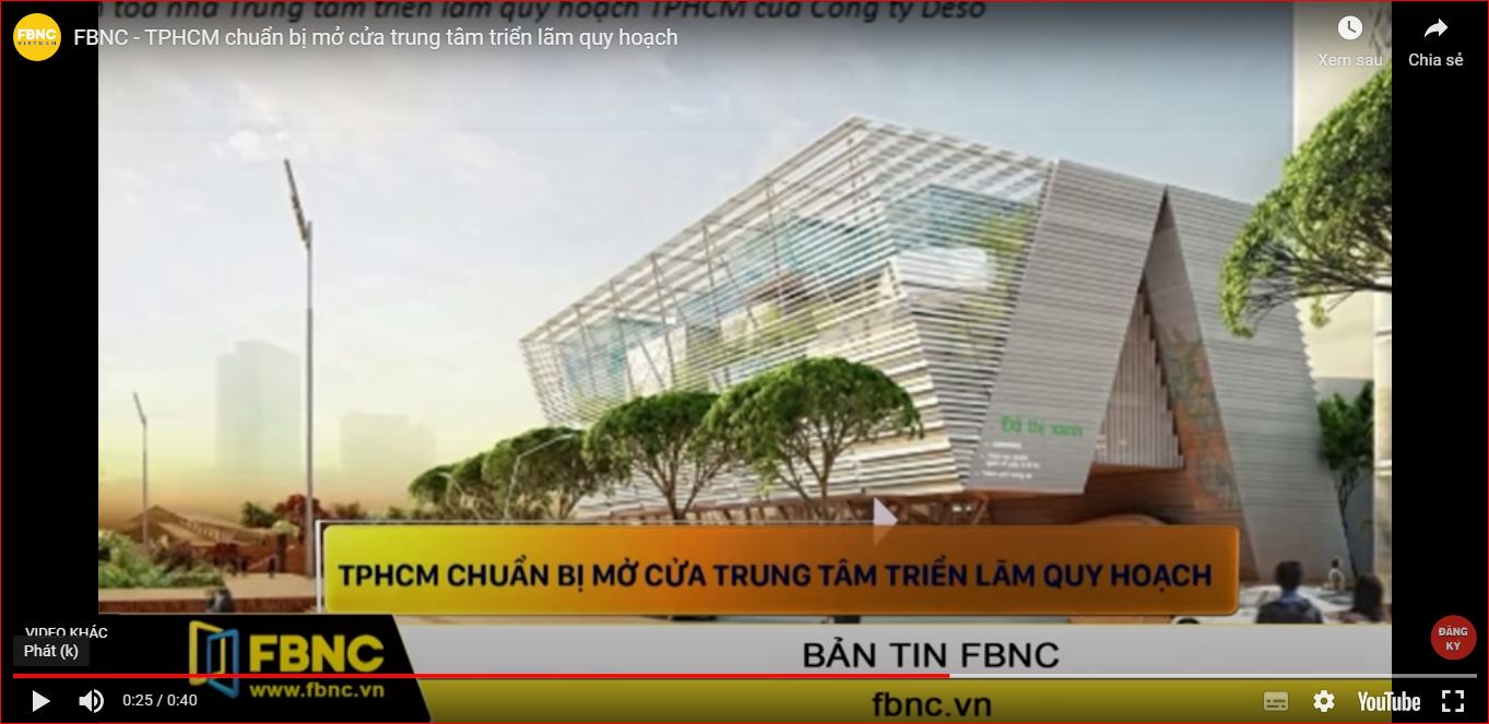 TP HCM chuẩn bị mở cửa trung tâm triễn lãm quy hoạch