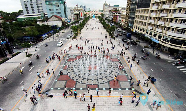 Video 3D Phố đi bộ Nguyễn Huệ 